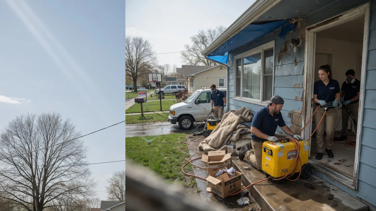 Basement Flood Cleanup in Elliott, IA near me